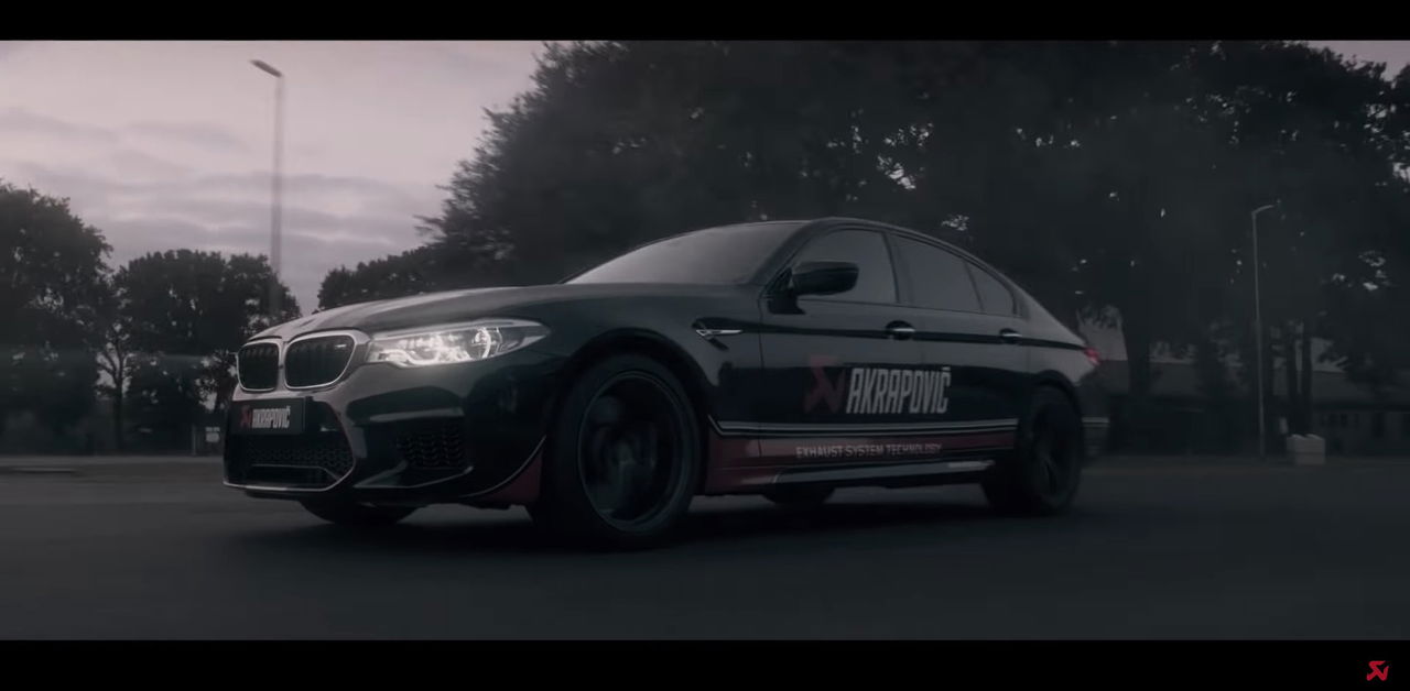 Escape Akrapovic Bmw M5 4