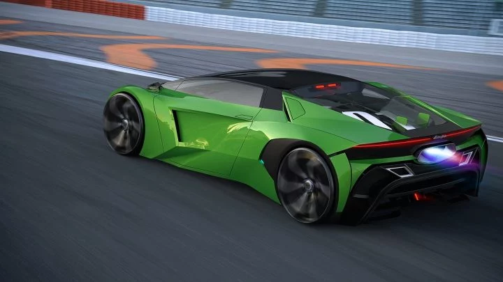 Lamborghini Hibrido Coche Concept 9
