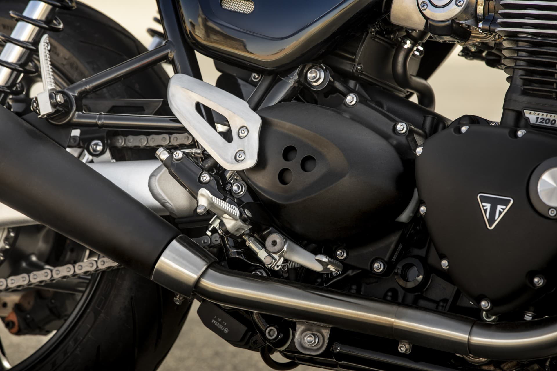Triumph 2019 Speed Twin Heel Guard