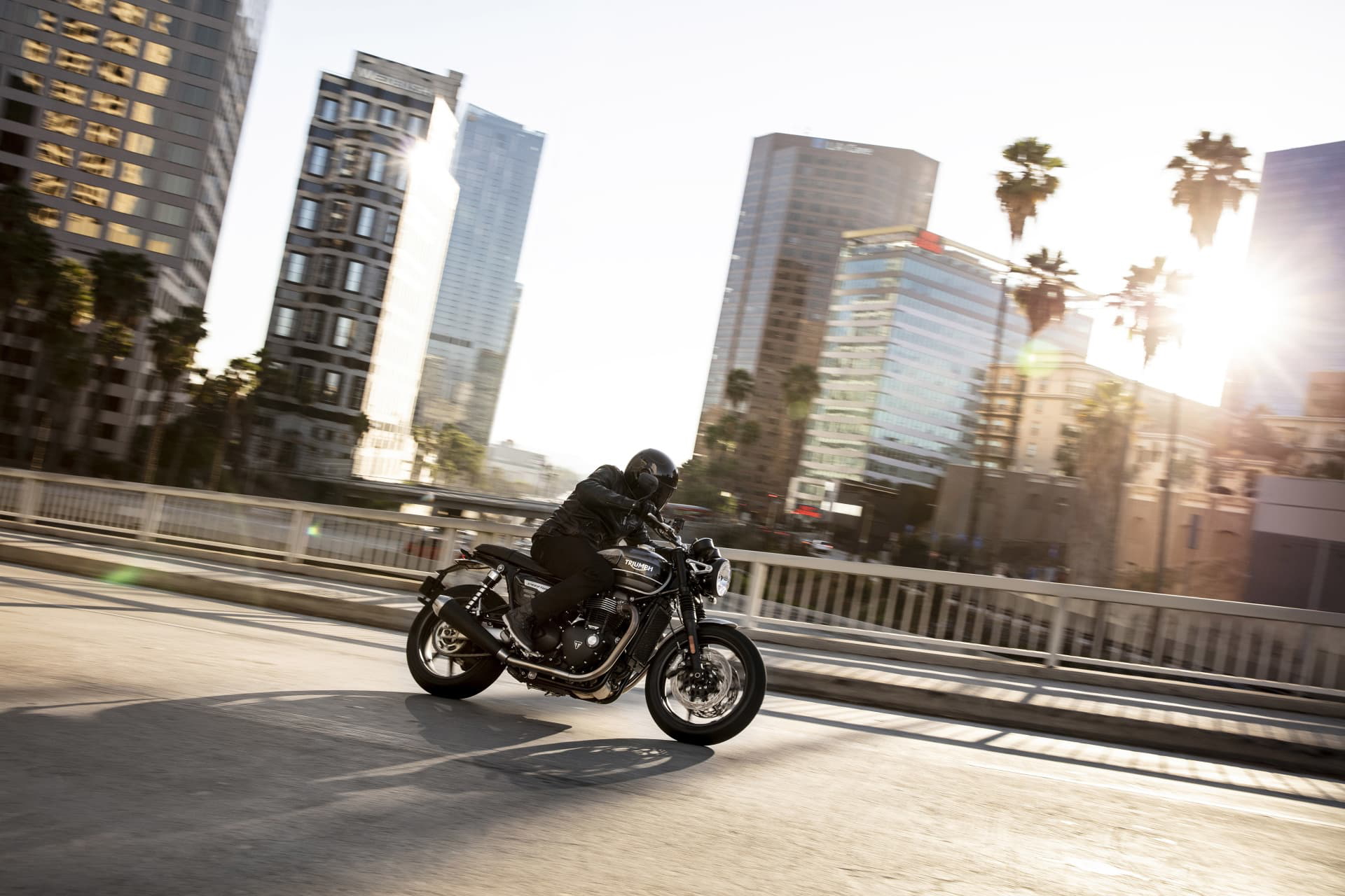 Triumph 2019 Speed Twin Riding 4