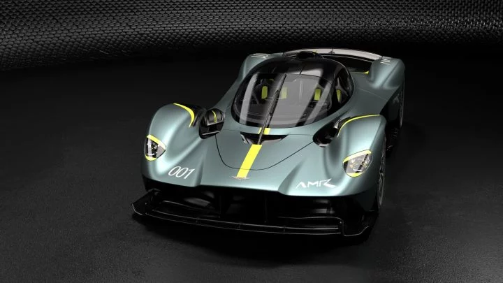 Aston Martin Valkyrie With Amr Track Performance Pack Stirling Green And Lime Livery 1