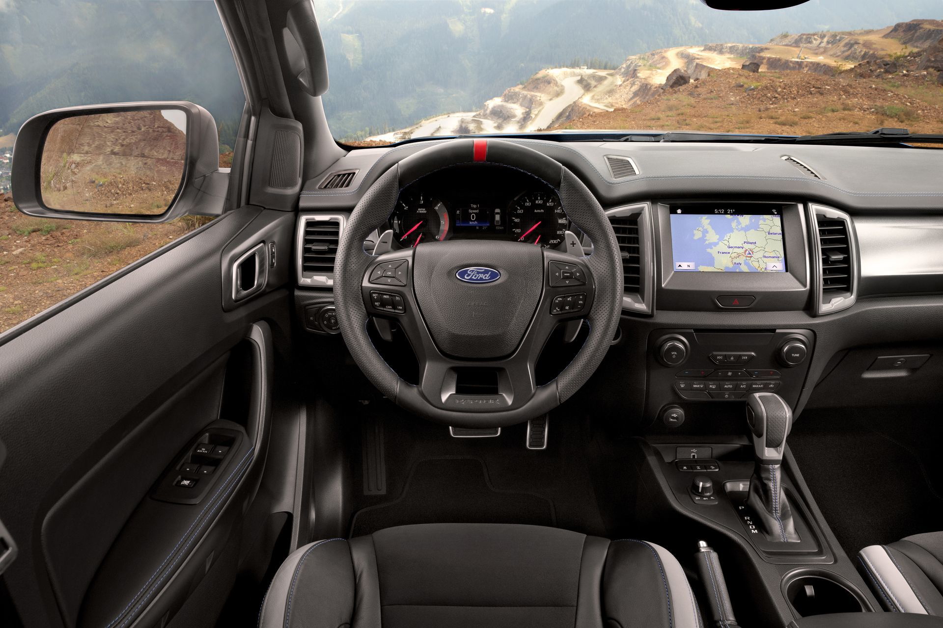 Ford Ranger 2019 Raptor Interior 1