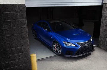 Lexus Rc F 2019 Azul 04 Frontal