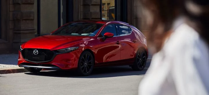 Mazda 3 2019 Rojo Diesel