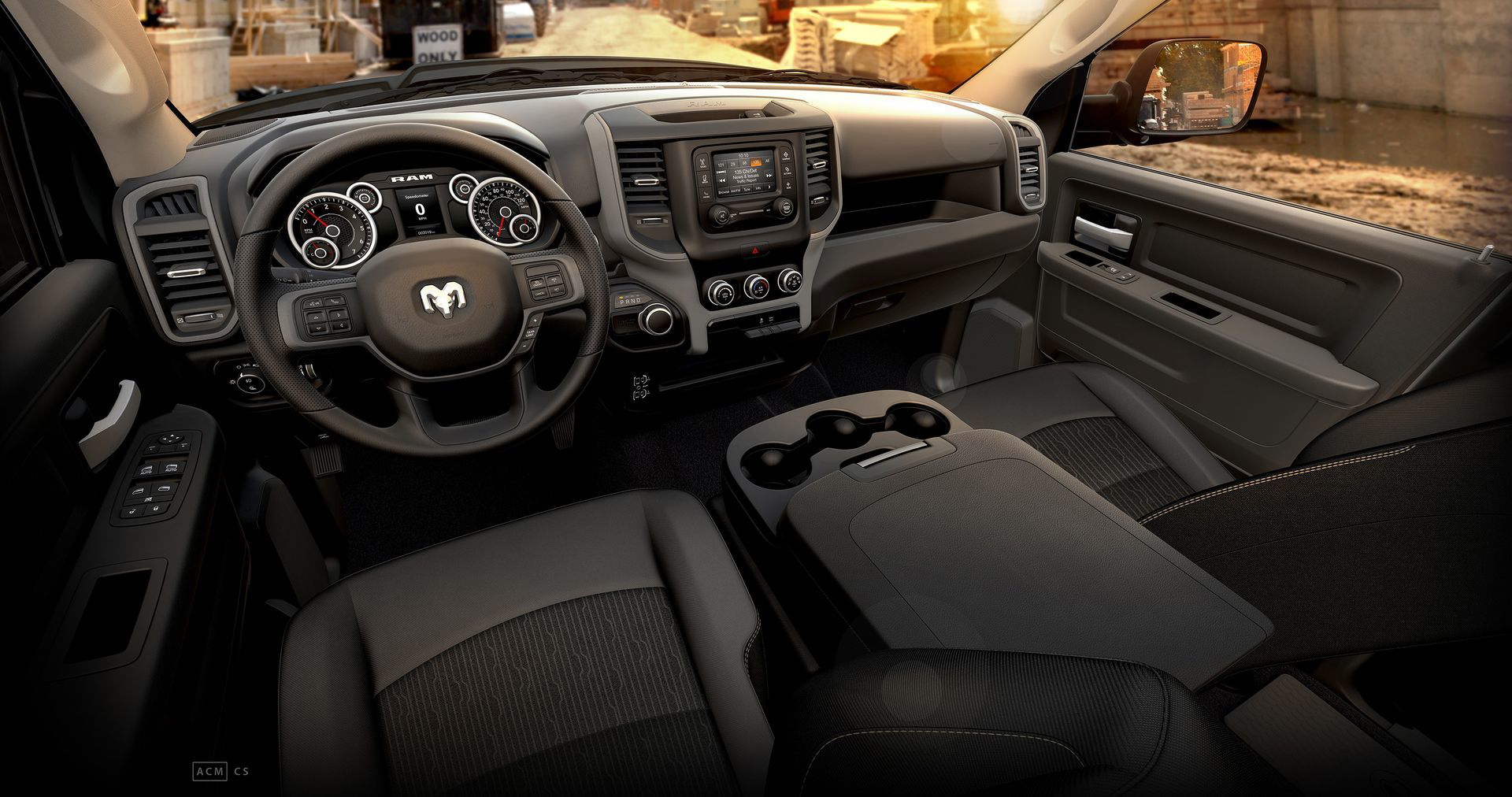 2019 Ram Heavy Duty Tradesman Black Optional Cloth