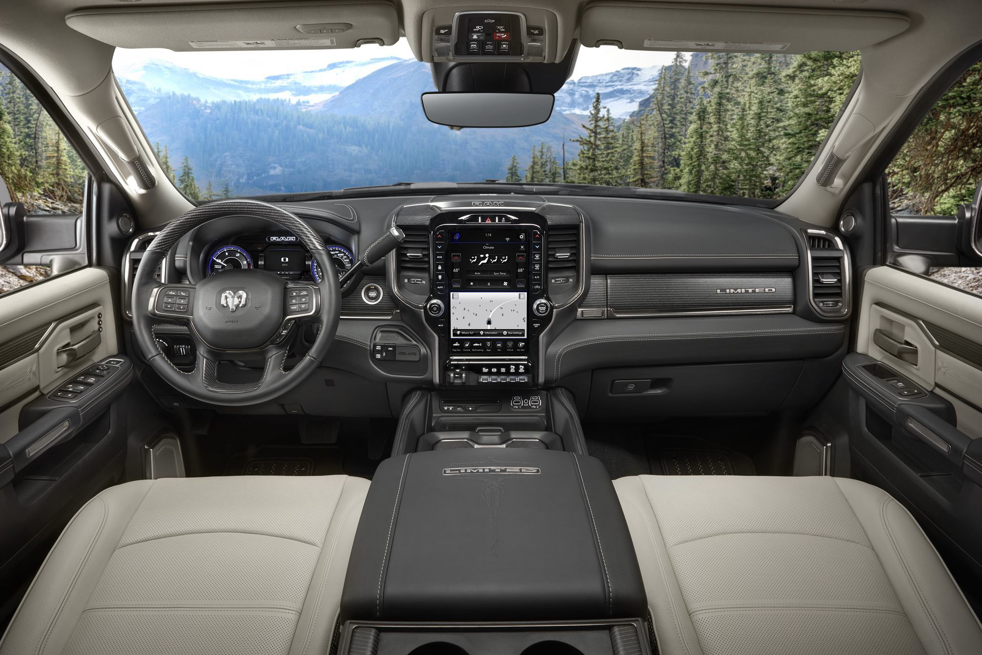 2019 Ram Heavy Duty Limited Interior