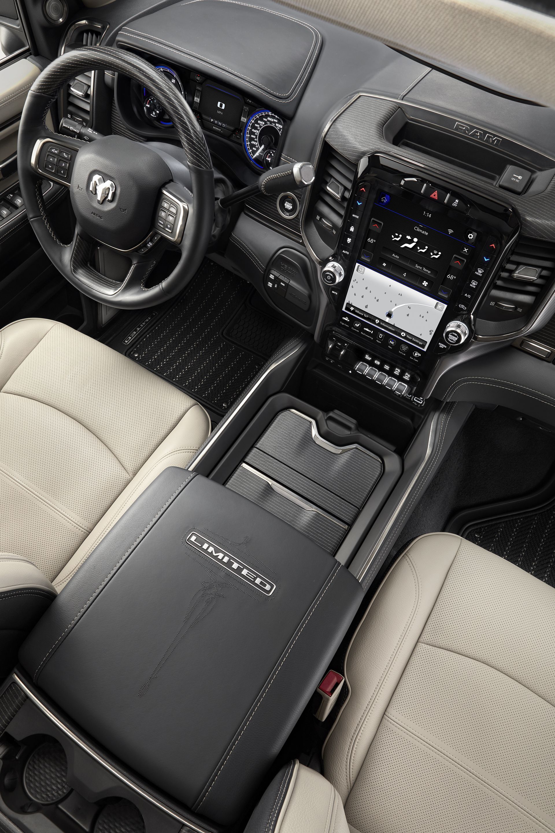 2019 Ram Heavy Duty Limited Interior