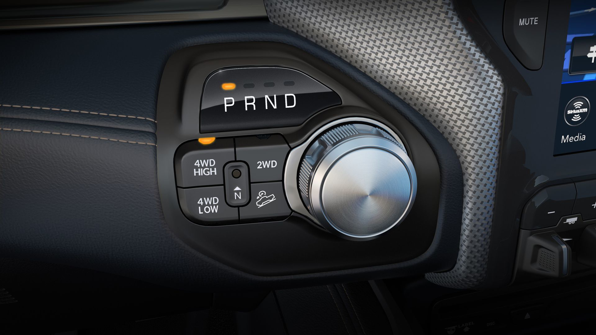 2019 Ram Heavy Duty 8 Speed Rotary Shifter