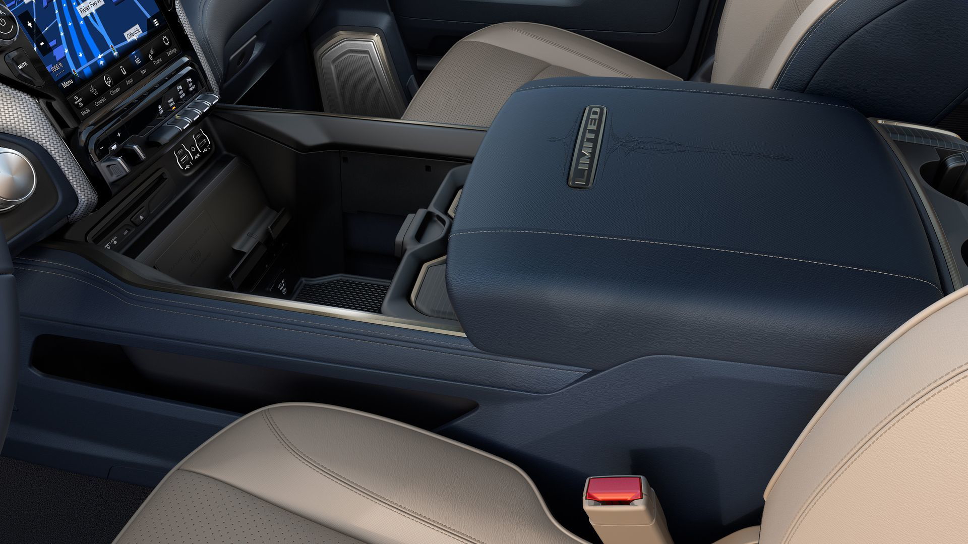 2019 Ram Heavy Duty Limited Center Console