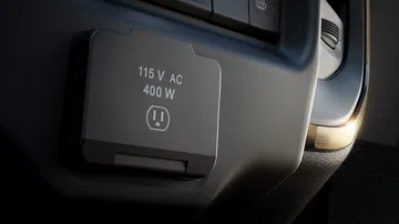 2019 Ram Heavy Duty Rear Seat 115 Volt Outlet