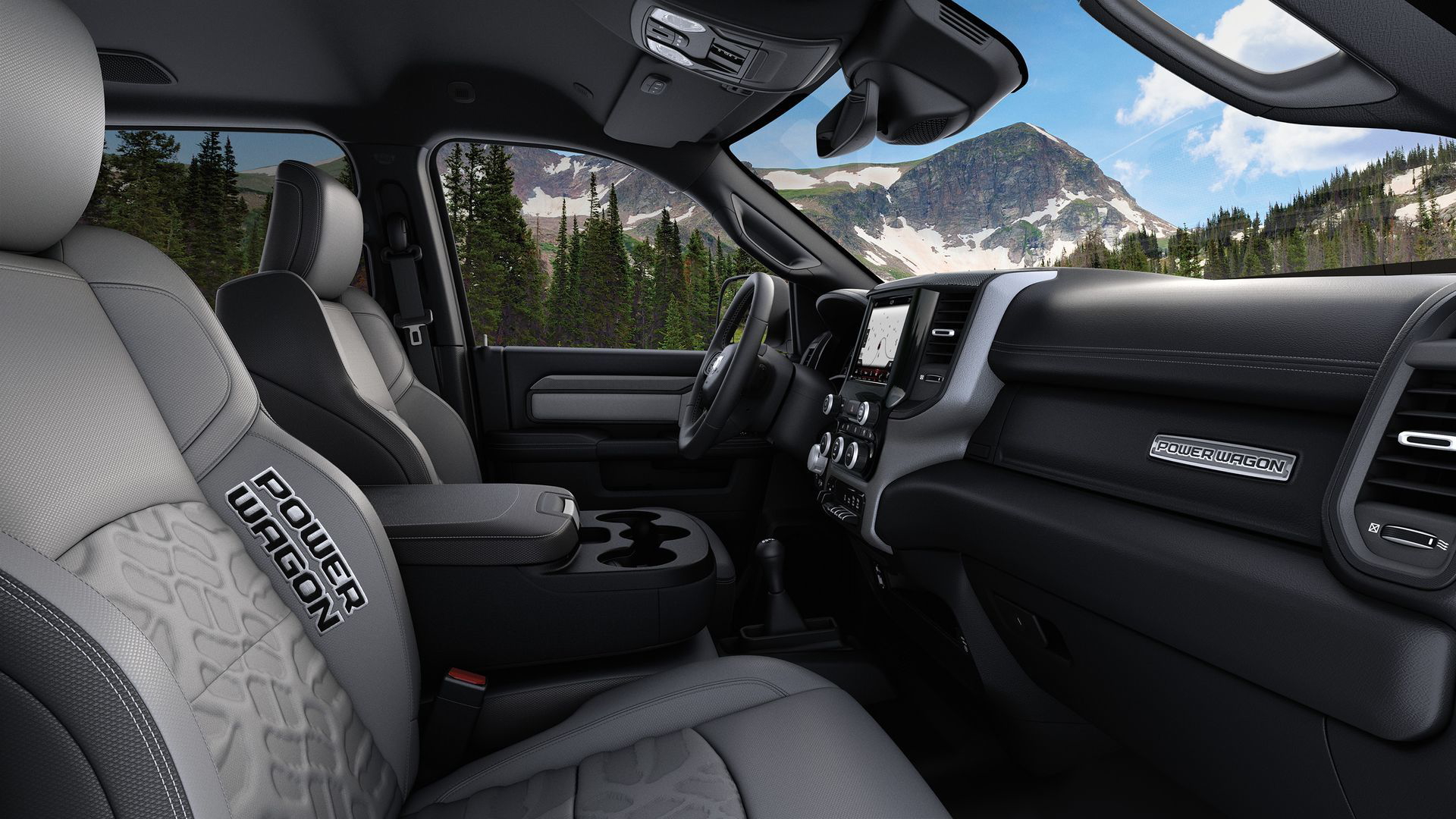 2019 Ram Power Wagon – Premium Tire Tread Embossed Cloth