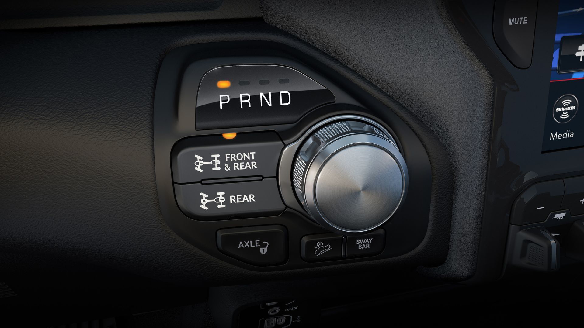 2019 Ram Power Wagon – Eight Speed Rotary Shifter With Control