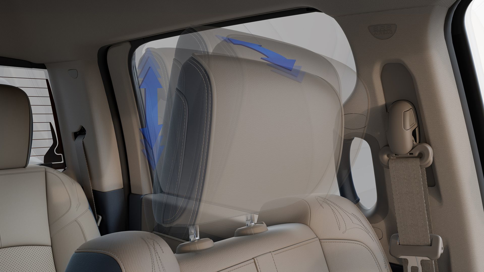 2019 Ram Heavy Duty Four Way Head Rest
