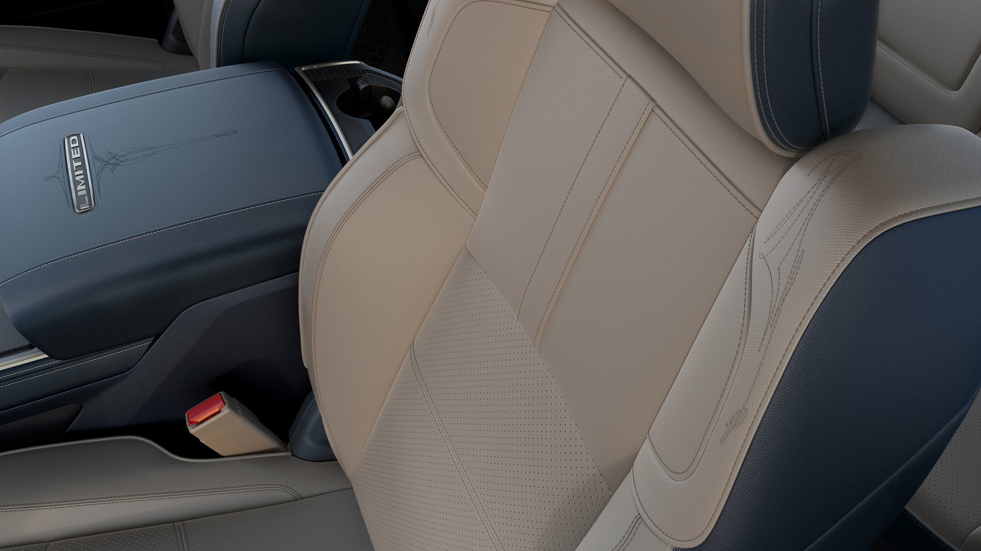 2019 Ram Heavy Duty Indigo Frost Seat Embroidery