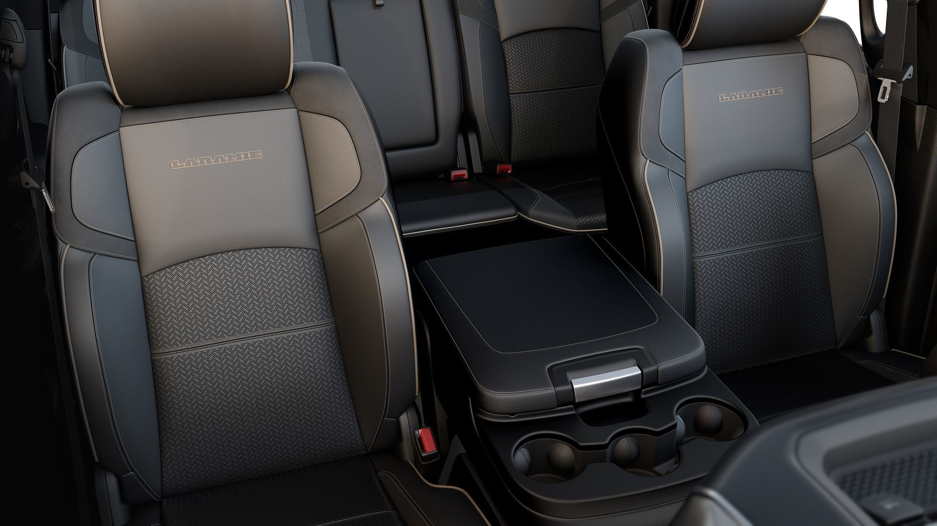 2019 Ram Heavy Duty Leather Bench Console Down