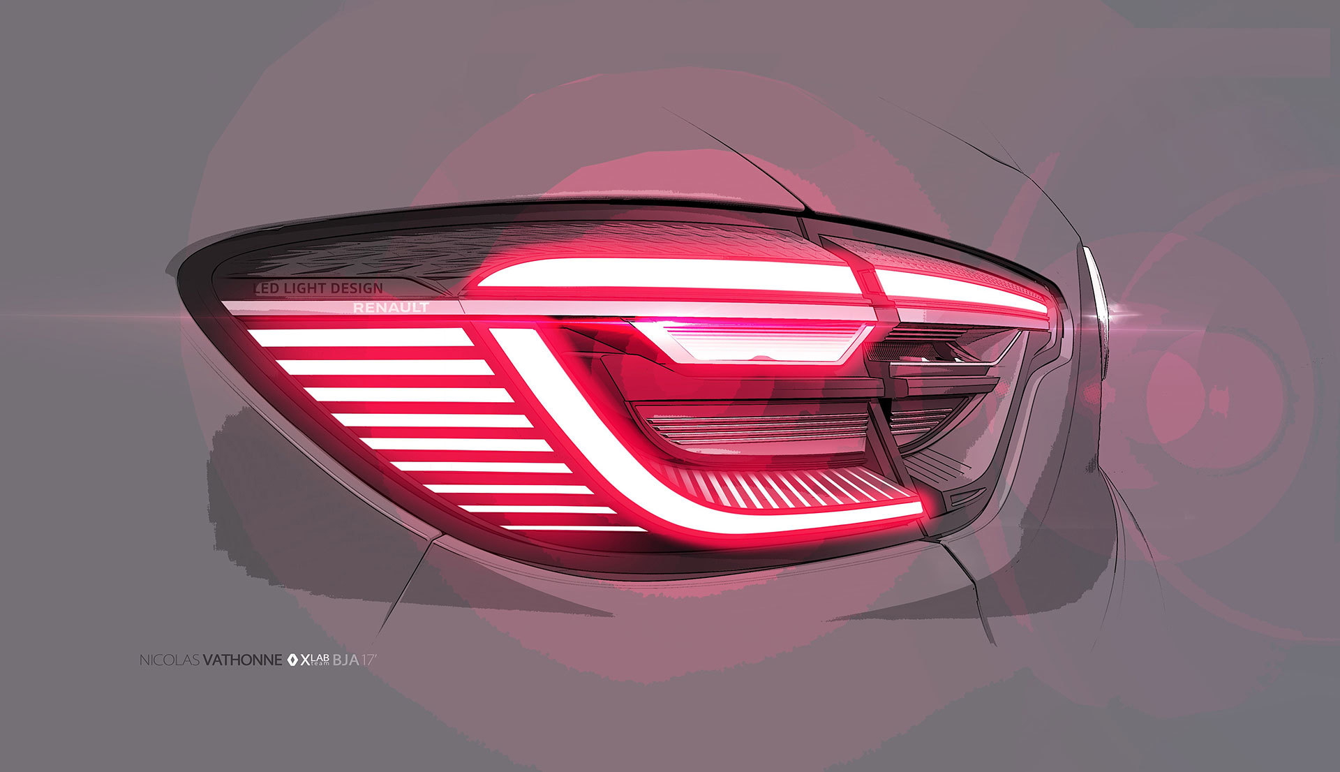 Renault Clio 2019 Fatos Boceto 01