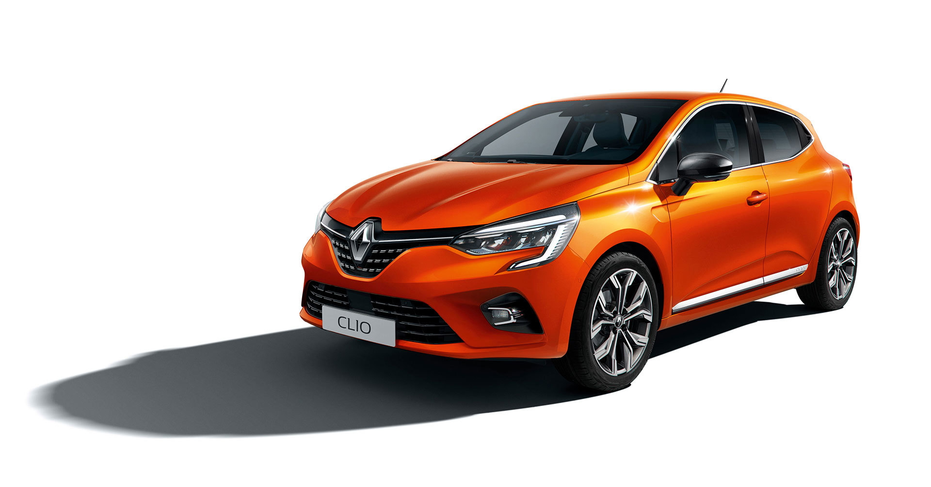 Renault Clio 2019 Naranja Exterior Frontal 04