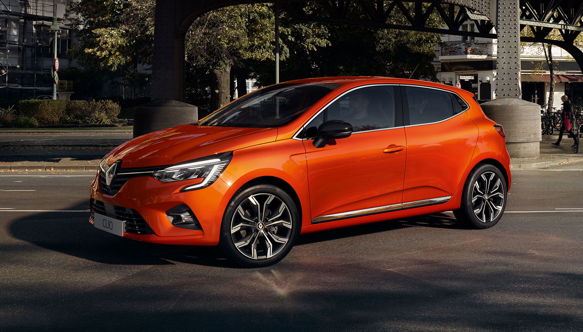 Renault Clio 2019 Naranja Exterior Frontal