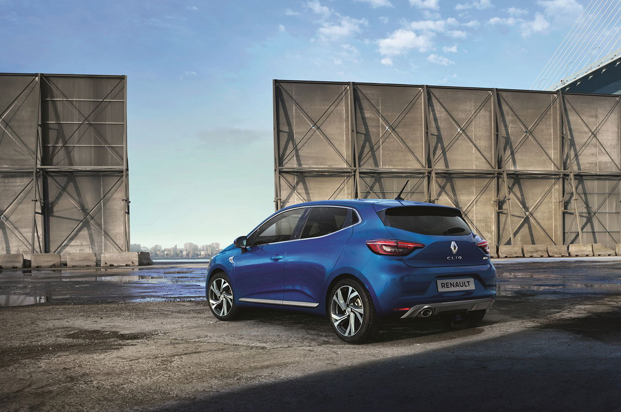 Renault Clio 2019 Rs Line Azul 04