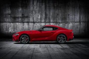 Todos Los Detalles Rojo Exterior Toyota Supra Red Studio 004 410783