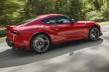 Toyota Supra Rojo Filtrado 7