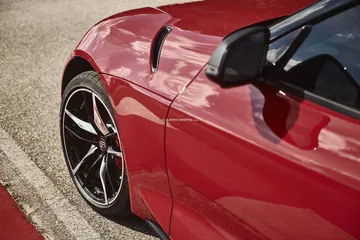 Toyota Supra Rojo Filtrado 8