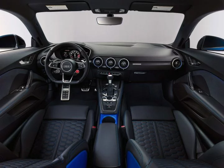 Audi Tt Rs 2019 Azul Interior 01