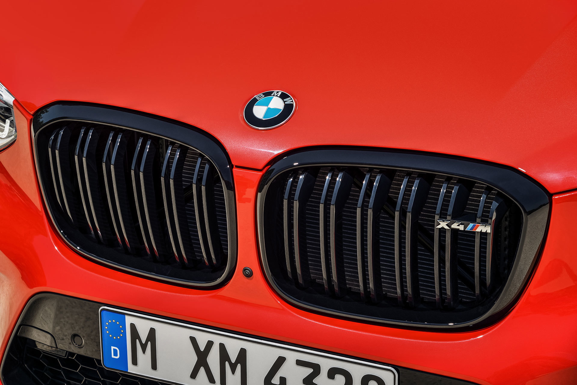 Bmw X4 M 2019 Rojo Detalles 04