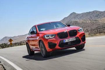 Bmw X4 M 2019 Rojo Exterior Movimiento 30