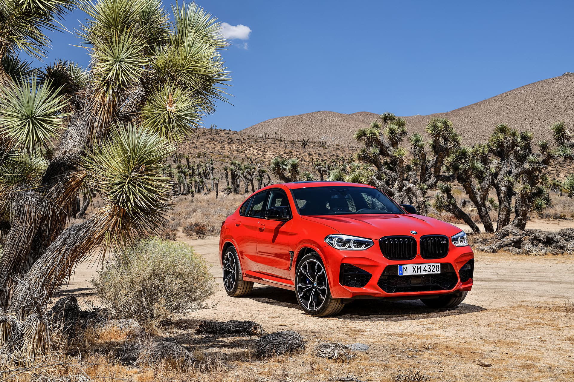 Bmw X4 M 2019 Rojo Exterior Movimiento 33