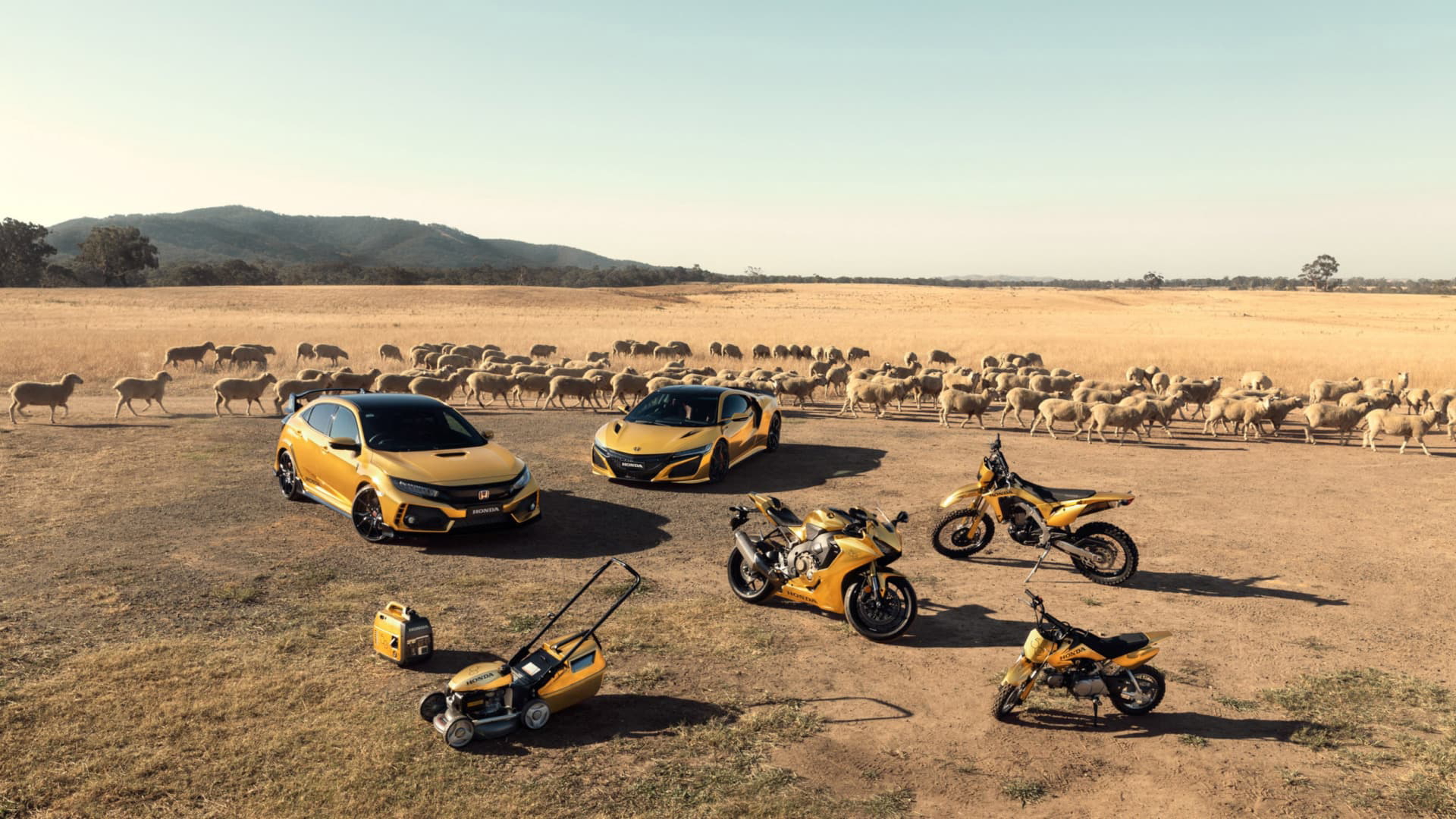 Honda Australia 50 Aniversario Dorado 2
