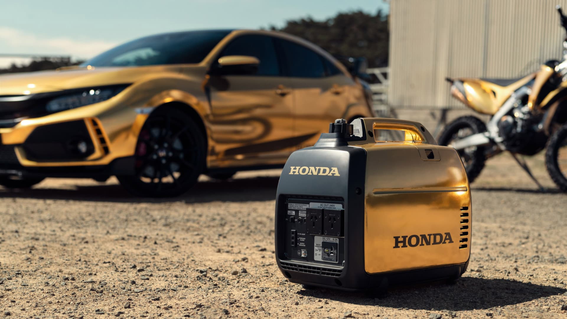 Honda Australia 50 Aniversario Dorado 3