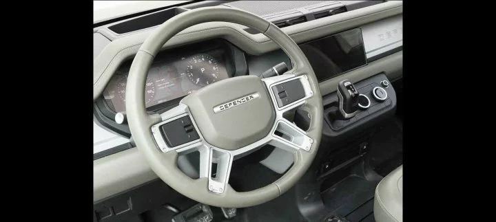 Interior Land Rover Defender 2019