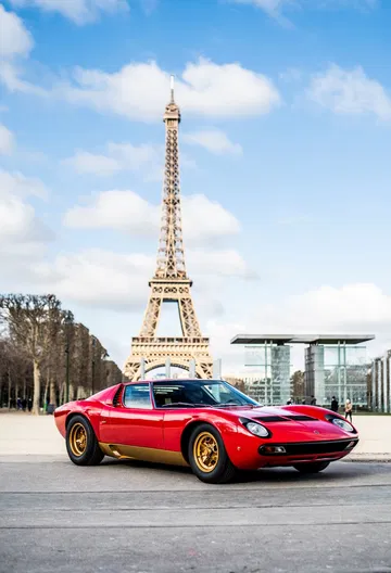 Lamborgini Miura Sv Rojo 27