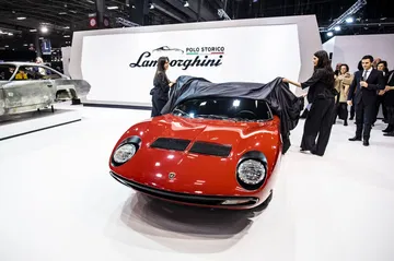 Lamborgini Miura Sv Rojo 40