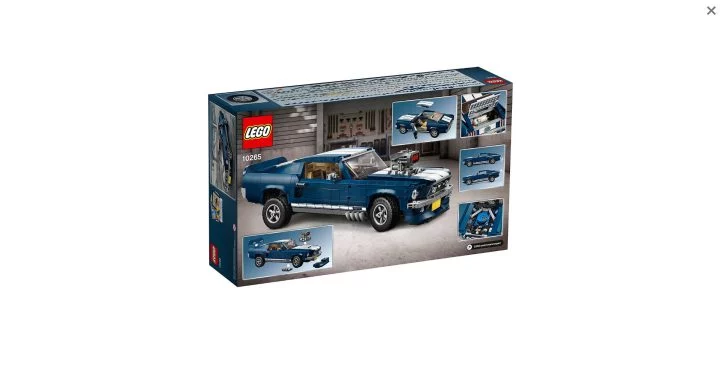 Lego Ford Mustang 1967 Dm 2