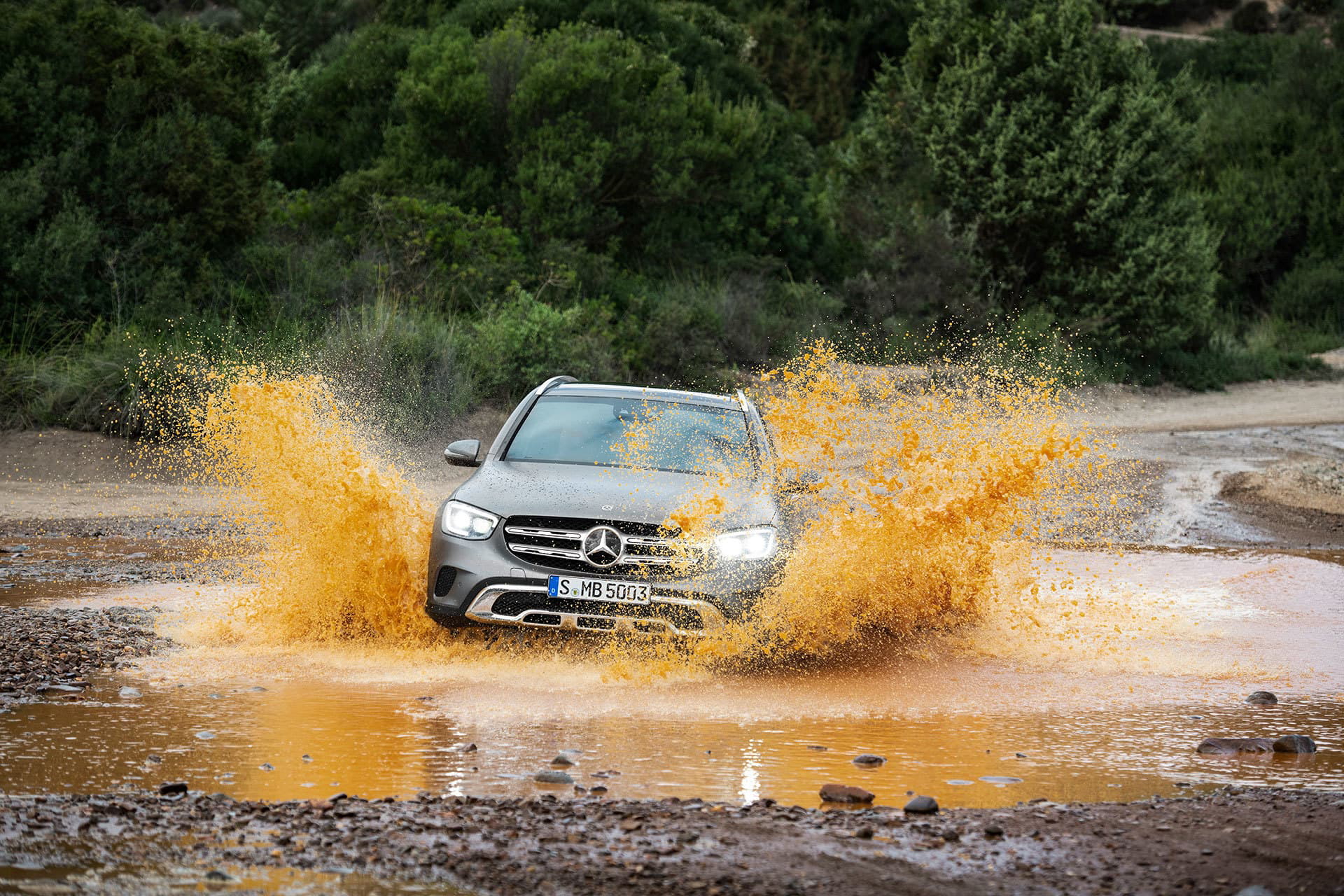 Mercedes Glc 2019 Gris 08