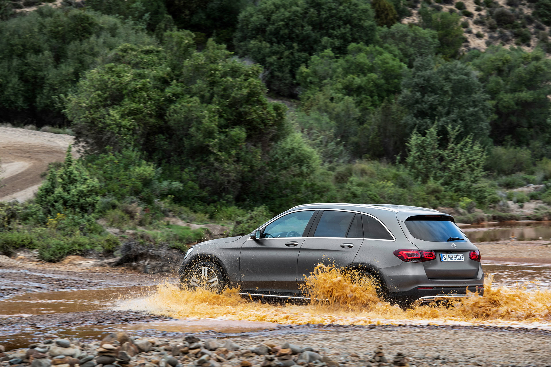 Mercedes Glc 2019 Gris 09