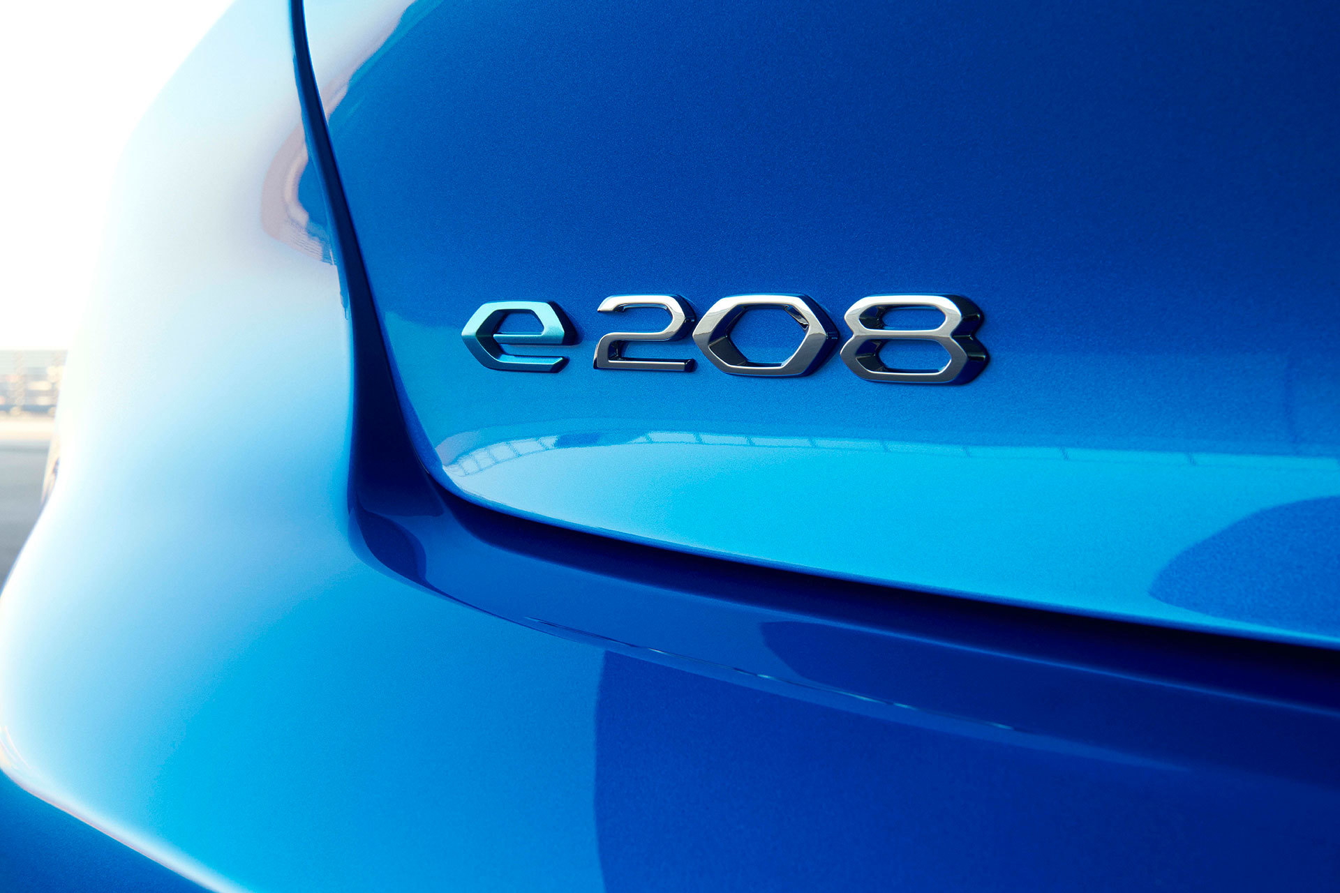 Peugeot E 208 2019 Azul Detalles 05
