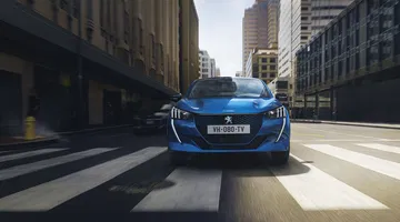 Peugeot E 208 2019 Azul Exterior 05