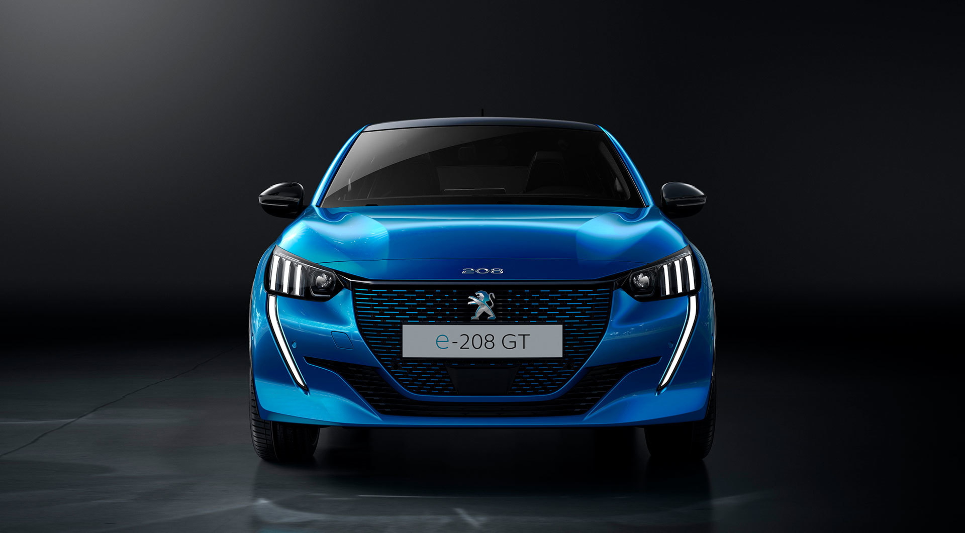 Peugeot E 208 2019 Azul Exterior 08