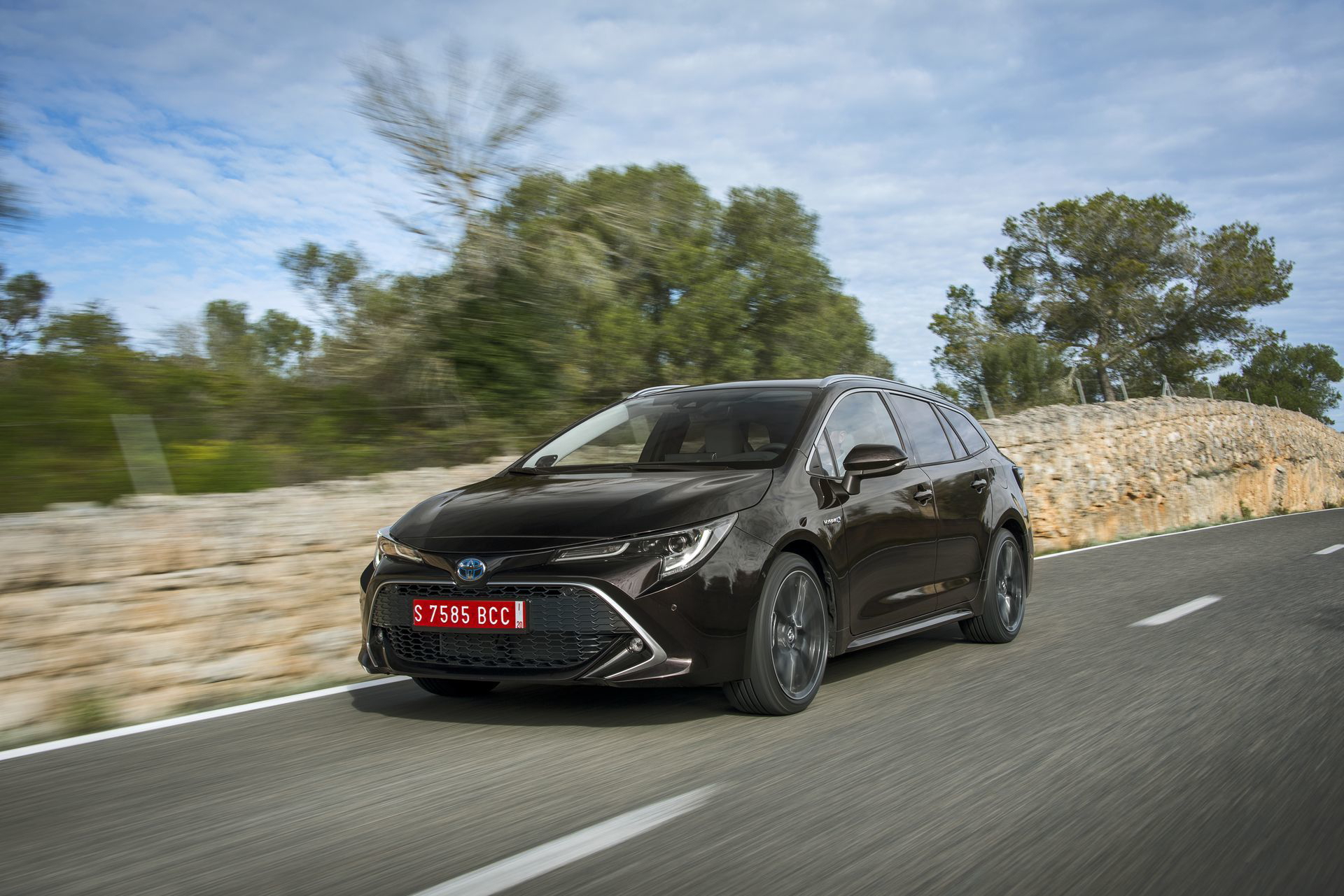 Toyota Corolla Touring Sport 14 Marron
