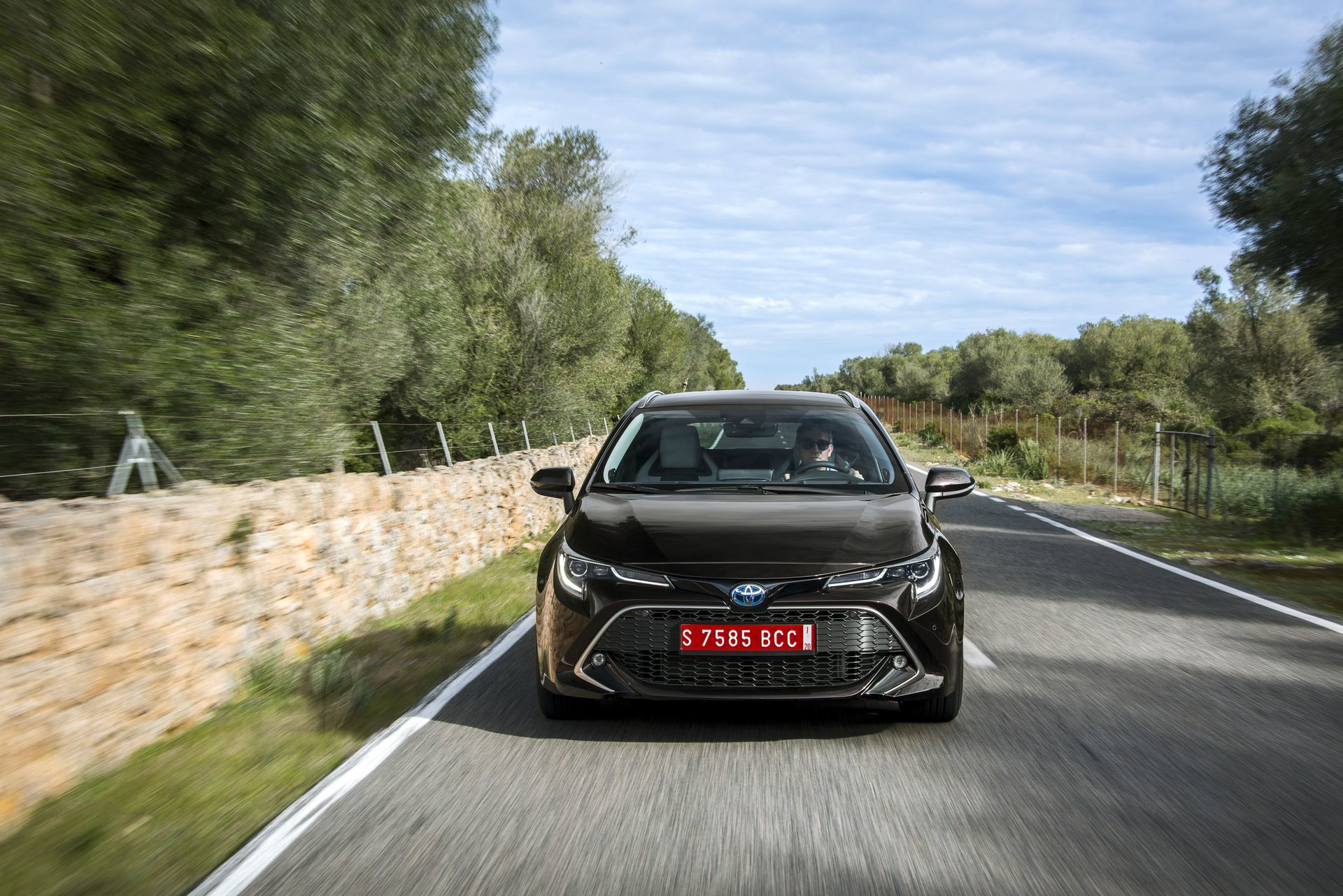 Toyota Corolla Touring Sport 15 Marron
