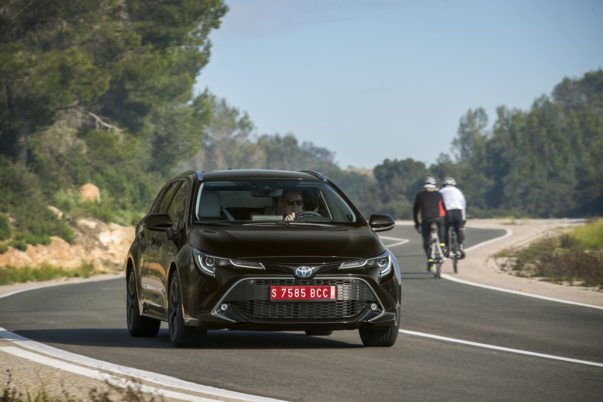 Toyota Corolla Touring Sport 16 Marron