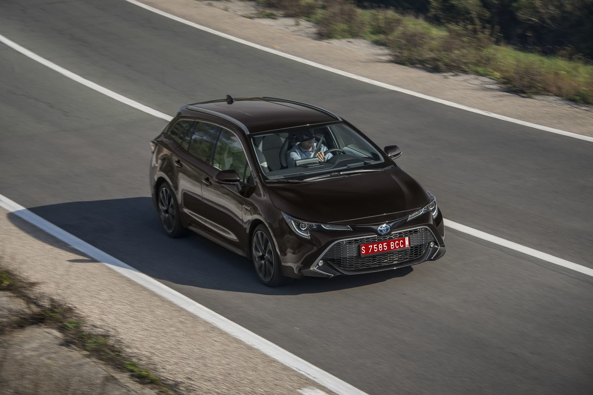 Toyota Corolla Touring Sport 19 Marron