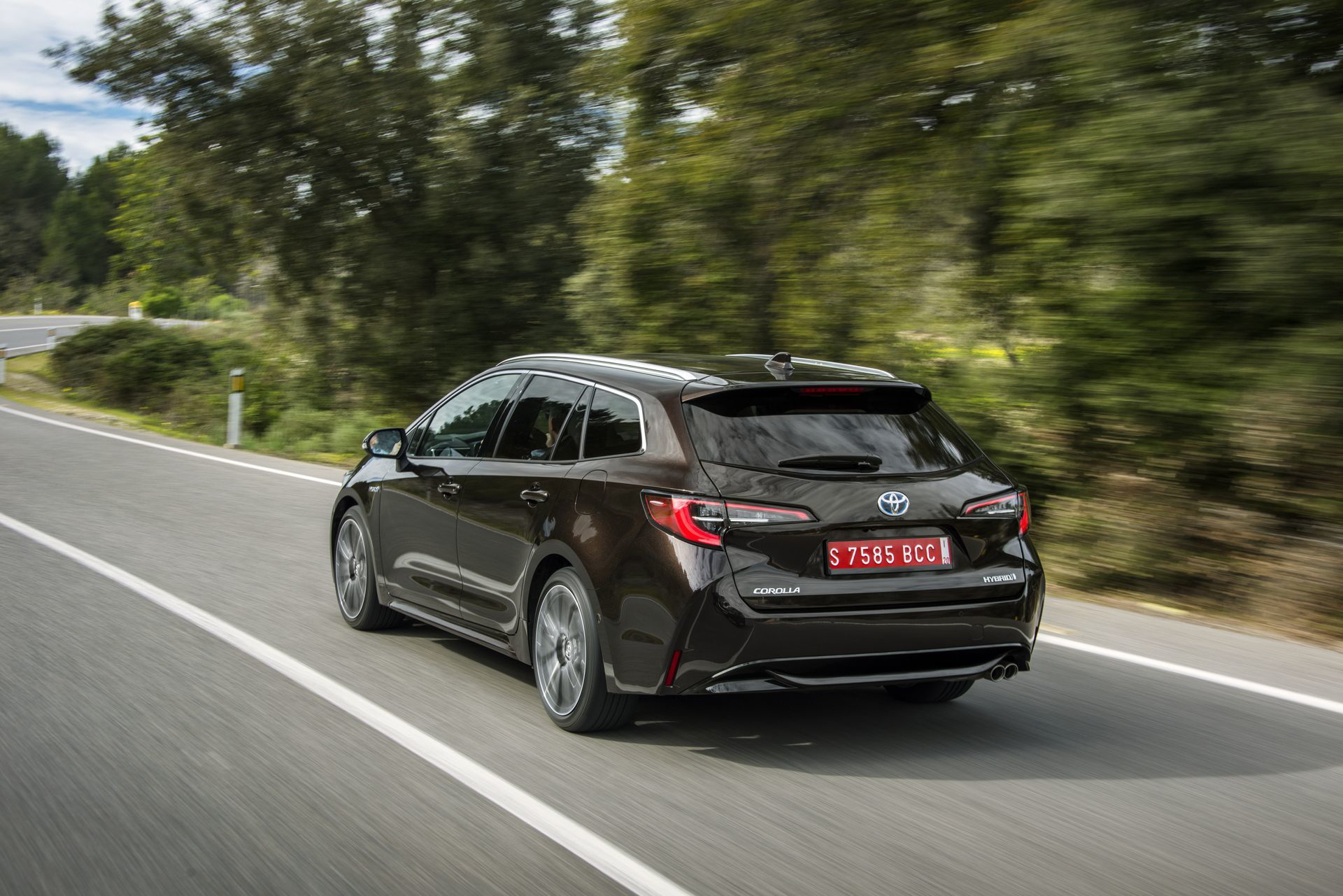 Toyota Corolla Touring Sport 5 Marron