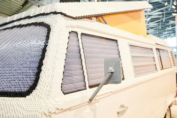 Volkswagen T2 Furgoneta Lego 16