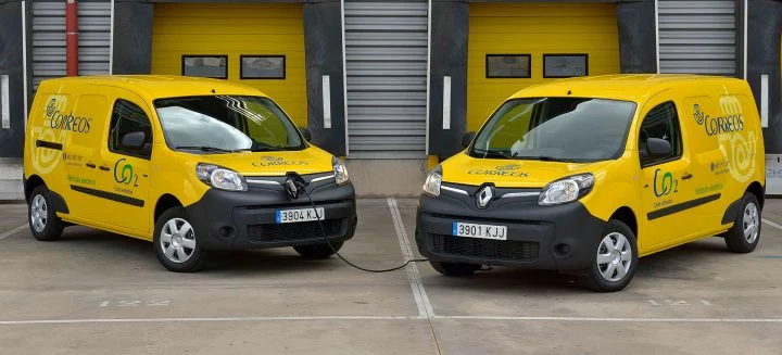 Correos Furgonetas Electricas Renault Kangoo 1