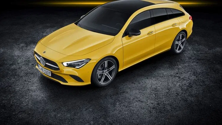 Mercedes Cla Shooting Brake 2019 Amarillo Exterior 06