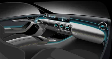 Mercedes Cla Shooting Brake 2019 Bocetos 03